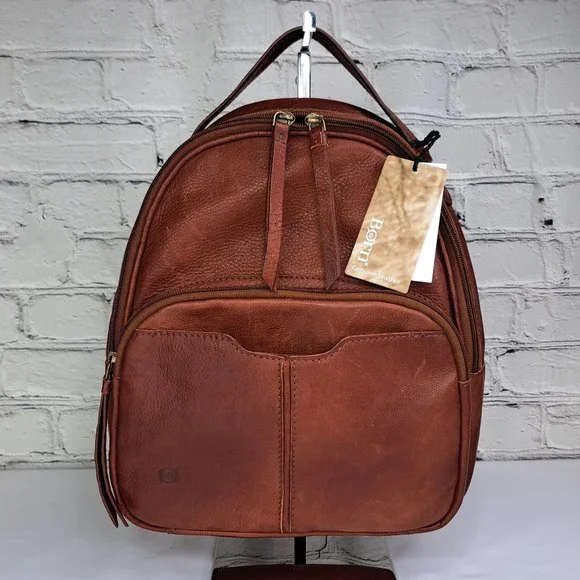 Born leather backpack deals